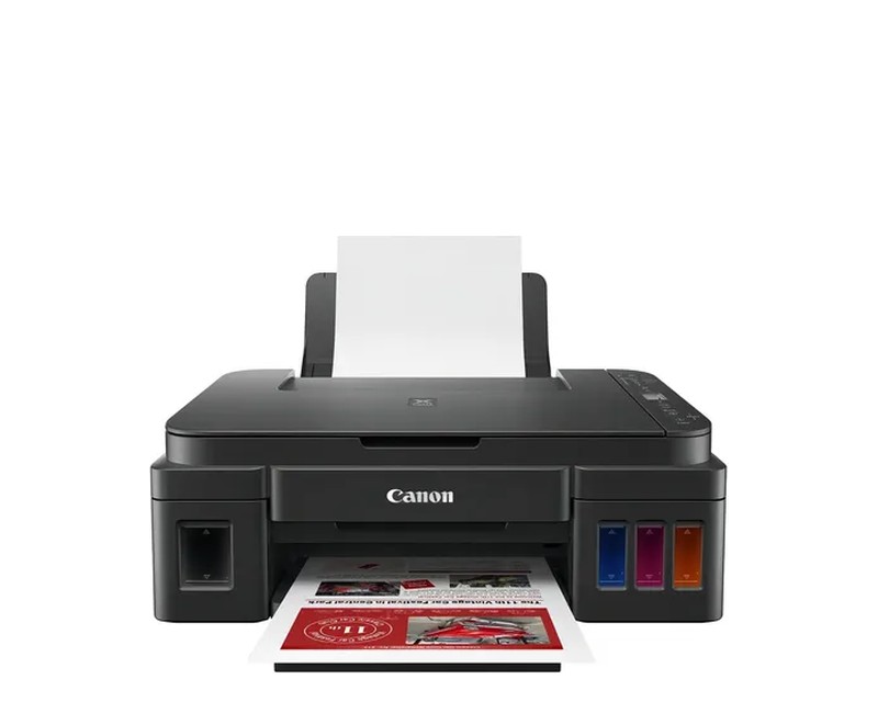 Impresora Canon PIXMA multifuncional con tanques de tinta recargables